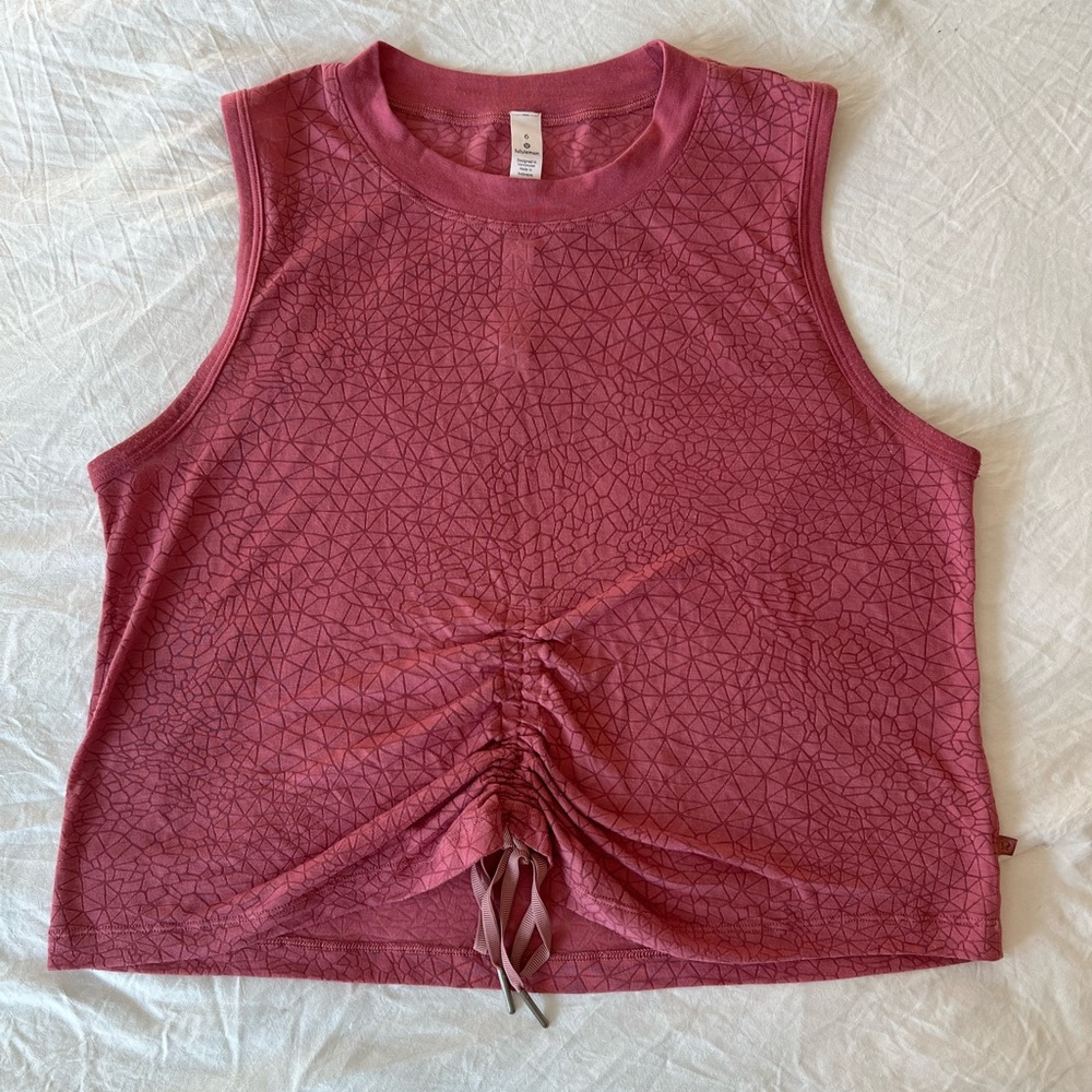 Lululemon Cinch Me Up Tank